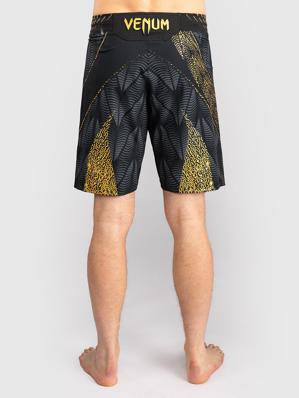 Шорты ММА Venum UFC Zenith Fight Night Long style Black/Gold