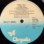 Billy Idol ‎– Rebel Yell (Швеция 1983г.)