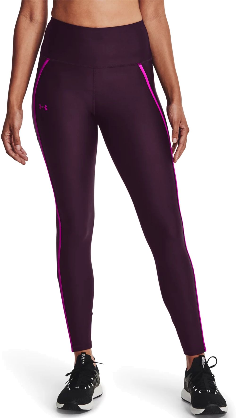 Леггинсы UA HG Shine Mesh Legg PKT NS