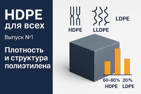 HDPE для всех. Выпуск № 1 - Плотность и структура полиэтилена: что действительно влияет на надёжность геомембраны HDPE для всех. Выпуск № 1 - Плотность и структура полиэтилена: что действительно влияет на надёжность геомембраны