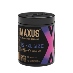 Презервативы MAXUS XXL, с увеличенным размером, X-Edition, 15 шт