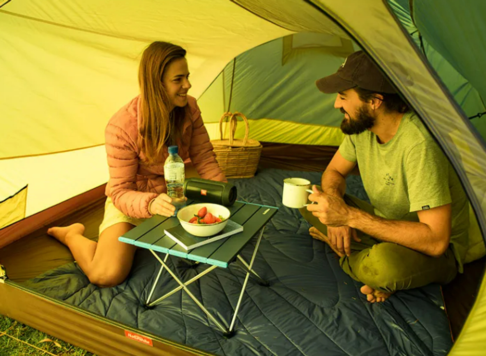 Стол туристический Naturehike складной, 68х46х40,5 см, серый