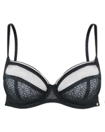 Бюстгальтер с мягкой кружевной чашкой Delicate Lace (Размер: 34E) (Цвет: черный)