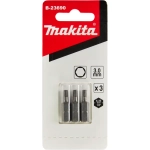 Бита шестигранная 3х25 мм C-form 3 шт. Makita B-23690