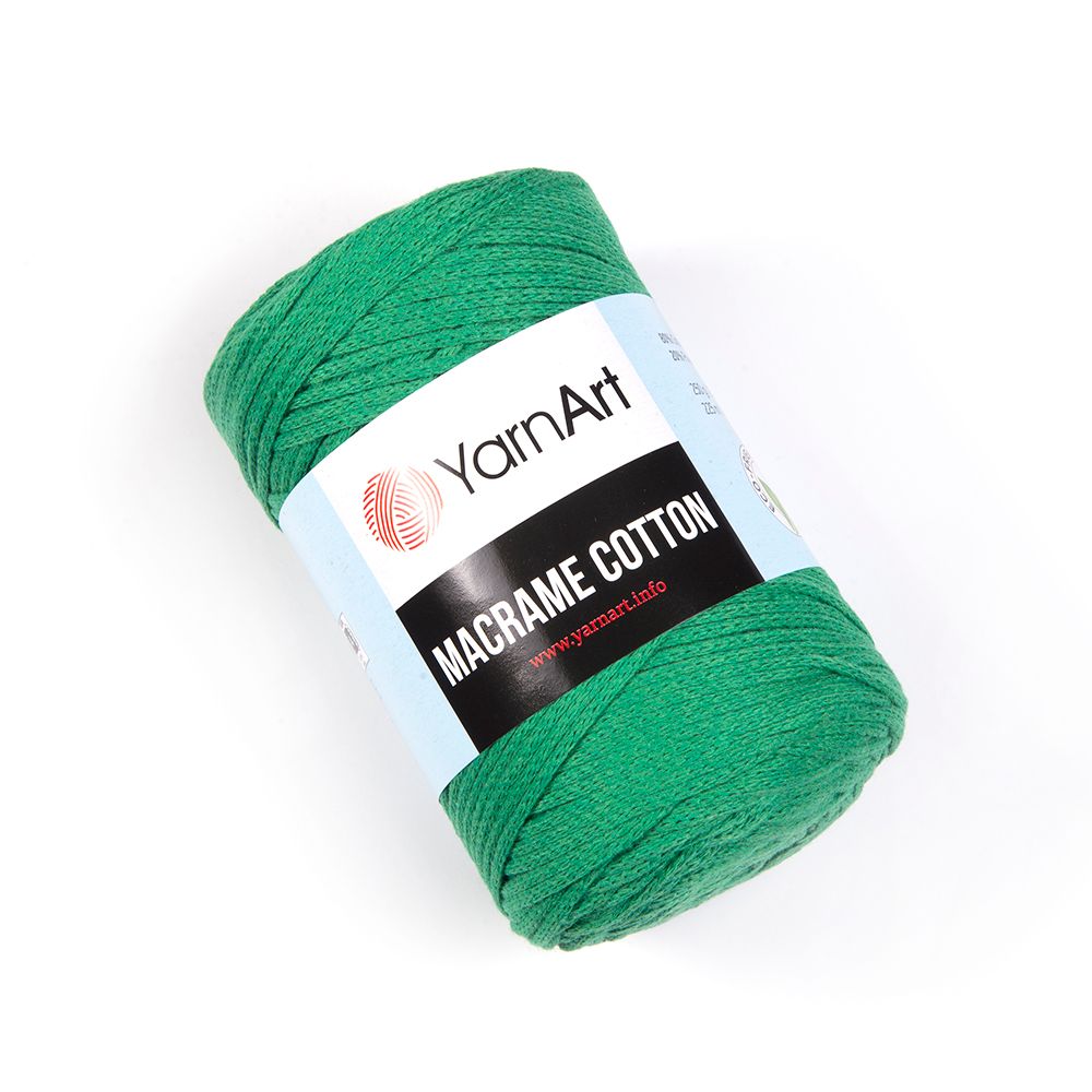 Пряжа YarnArt Macrame Cotton, Зеленый