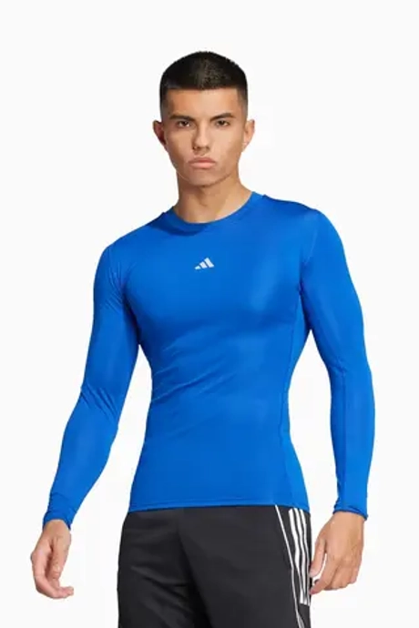 Термофутболка adidas Techfit LS - синий