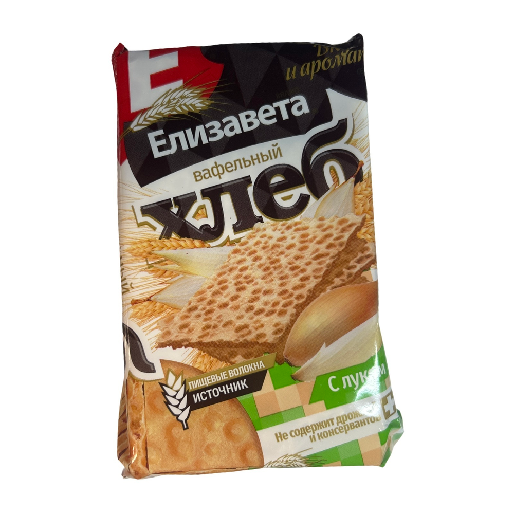 Вафельный хлеб Елизавета с луком 80г