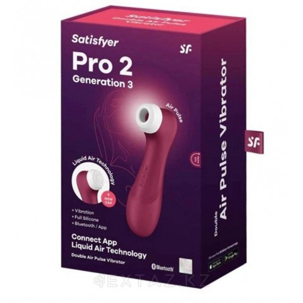 Клиторальный стимулятор Satisfyer Pro 2 Generation 3 с функцией Liquid Air и подключением к Satisfyer App