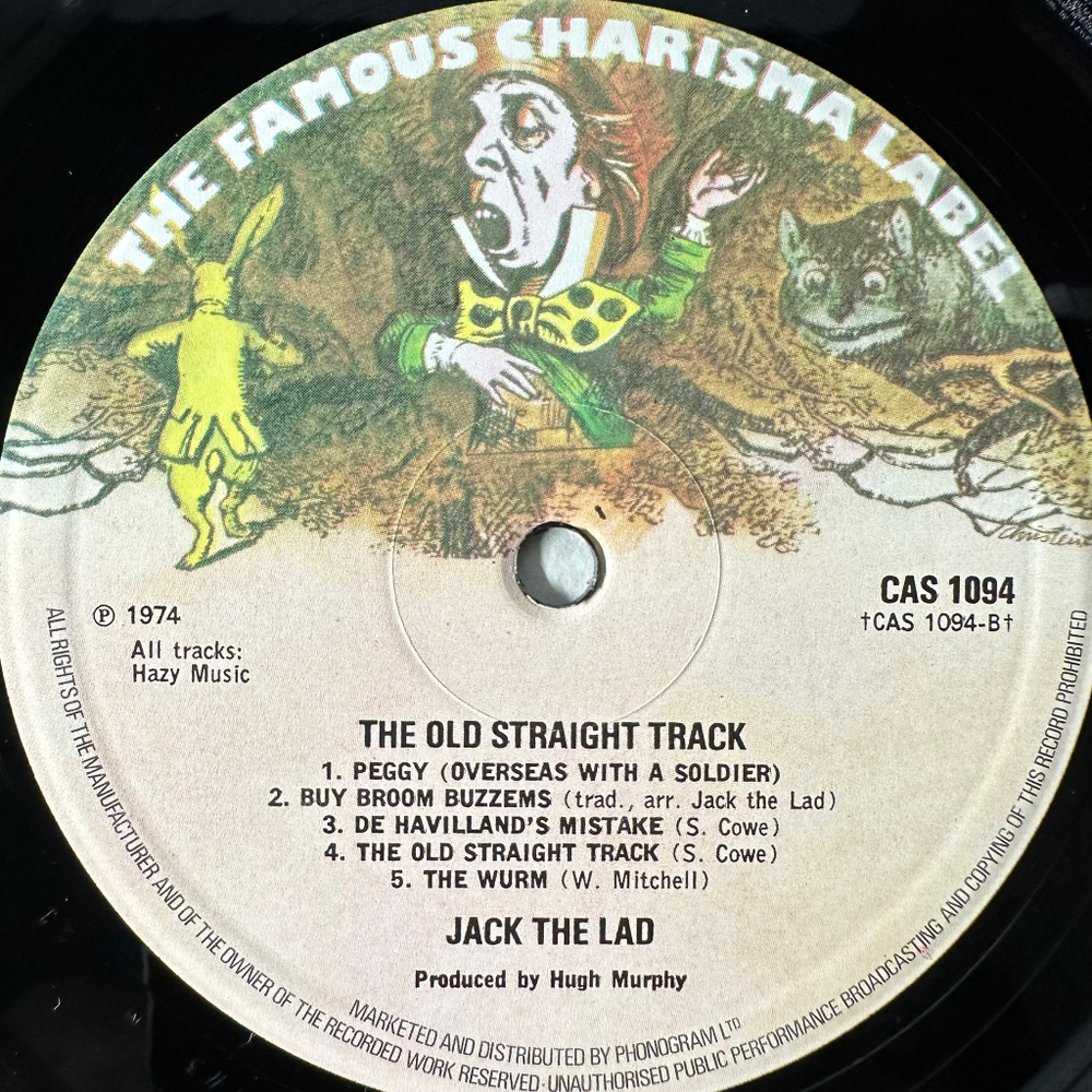 Jack The Lad – The Old Straight Track (Англия 1974г.)