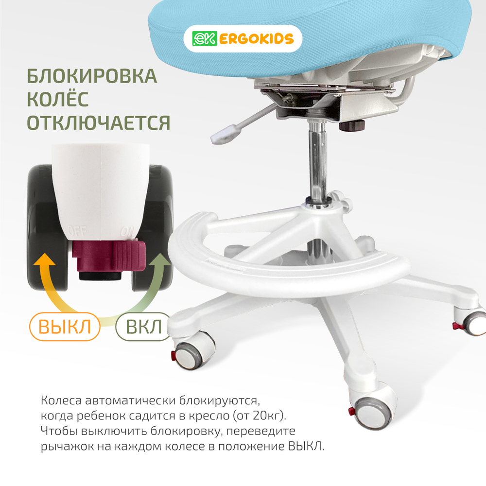 Стул для школьника Ergokids Columbia