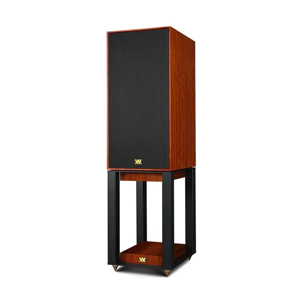 Полочная акустическая система со стойками Wharfedale Super Linton (with stand) Mahogany Red