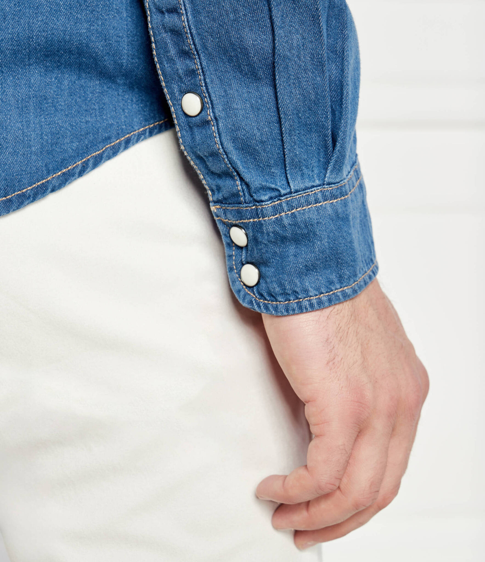 Джинсовая рубашка Pepe Jeans London - голубой(PM308586HT8)