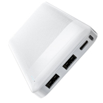 Powerbank Hoco J72 10000mAh 2USB белый