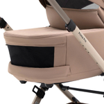 Коляска Agex Prima Pro 3 в 1 с автокреслом i-Team ATG080 Grey APP232 Beige (Бежевый)