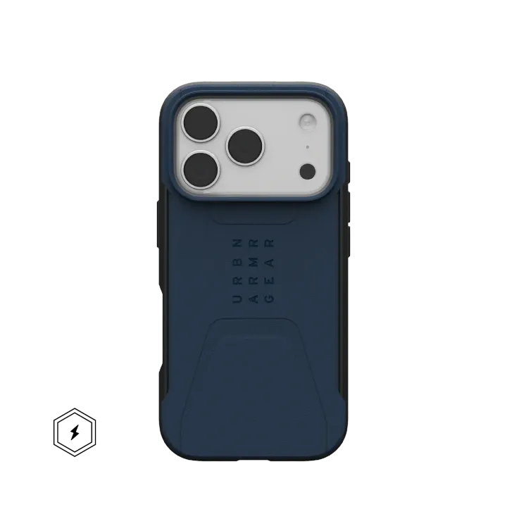 UAG Civilian with MagSafe Series Case for Apple iPhone 17 Pro Mallard (Синий)
