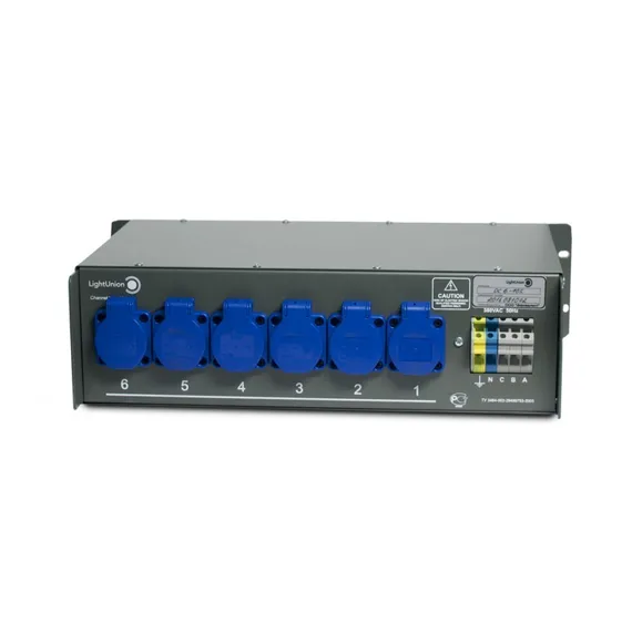 Light Union DC 6-10S цифровой диммер, 6 каналов по 2 кВт