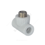 Тройник PP-R комбинированный белый Дн 25х3/4" НР VALFEX 10128025