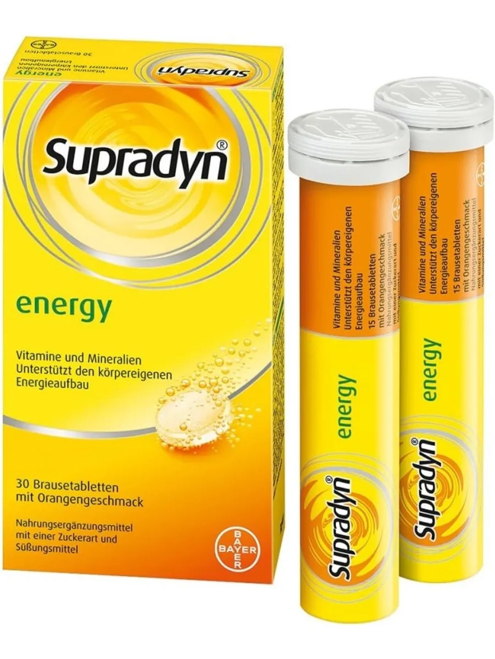 Supradyn Energy, шипучие таблетки, 30 штук