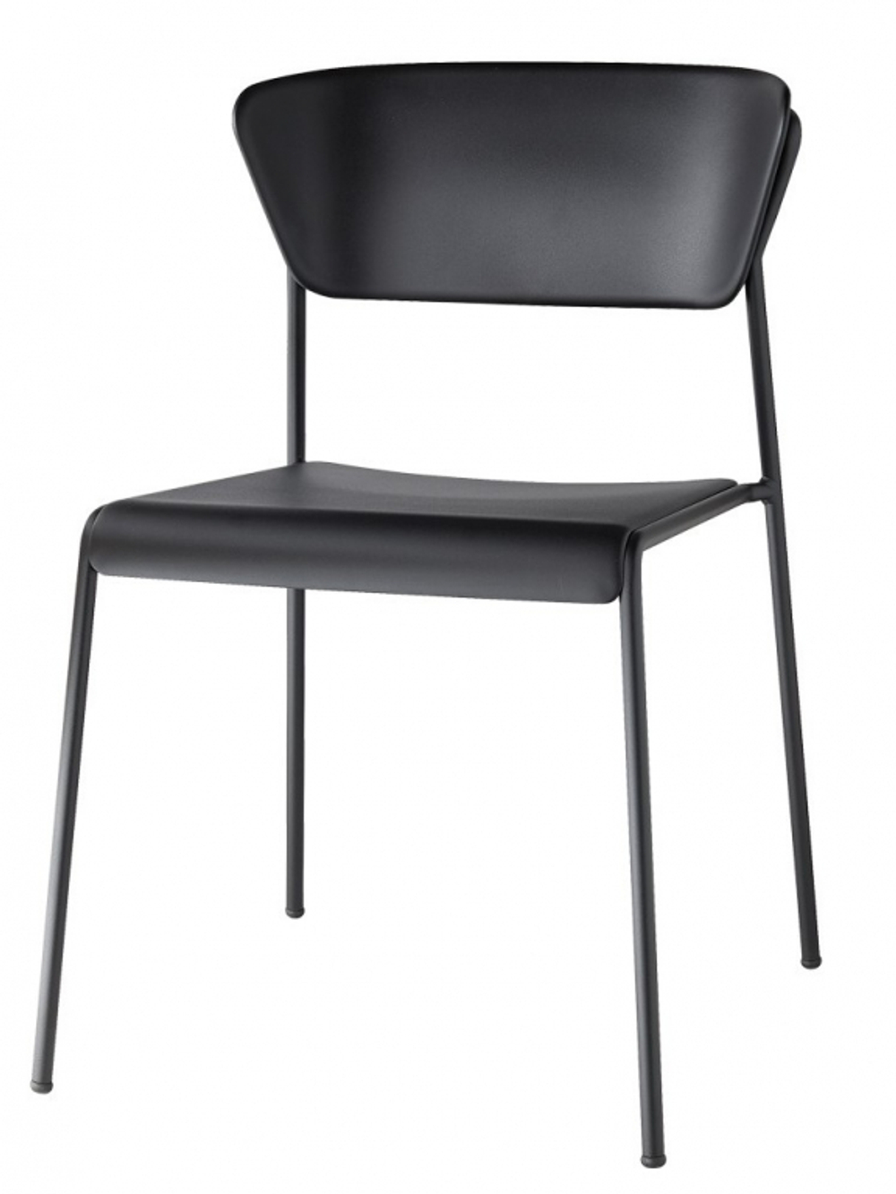 Стул пластиковый Scab Design Lisa Technopolymer, черный