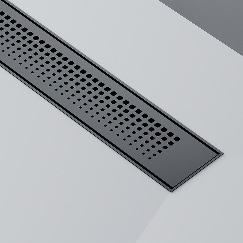 Душевой лоток AM.PM PrimeFlow 60 W02SC-P11-060-01BM с Черной матовой решеткой Cut Gradient