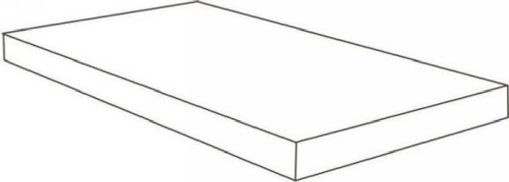 Ступень Charme Deluxe Invisible White Scalino Ang Sx (Угл Лев) Nat 33x80