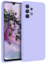 Мягкий Soft Touch чехол из силикона для SAMSUNG GALAXY A32 4G (не 5G!) с бархатной подкладкой
