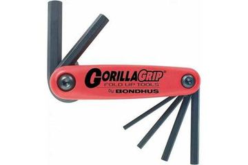 Набор ключей BONDHUS GorillaGrip складной, шестигранные, 3-10 мм 12595