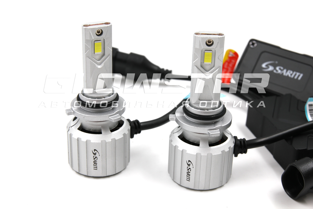 Светодиодные лампы HB4 (9006) Sariti P7 с вентилятором, 12V, 70W, 5500K, CUstomizet 3570 (комплект, 2шт)