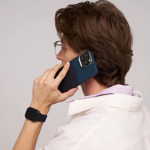 Чехол Pitaka Tactile Woven для iPhone 16 Pro, Горизонт | Over The Horizon