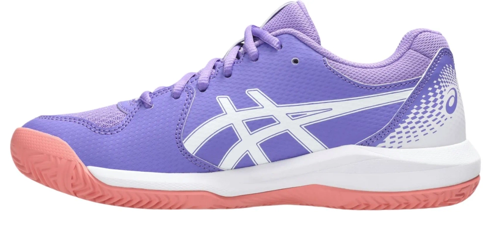 Женские кросовки для Padel Asics Gel-Dedicate 8 Padel - amethyst/white