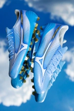Бутсы Mizuno Alpha III Japan FG - синий