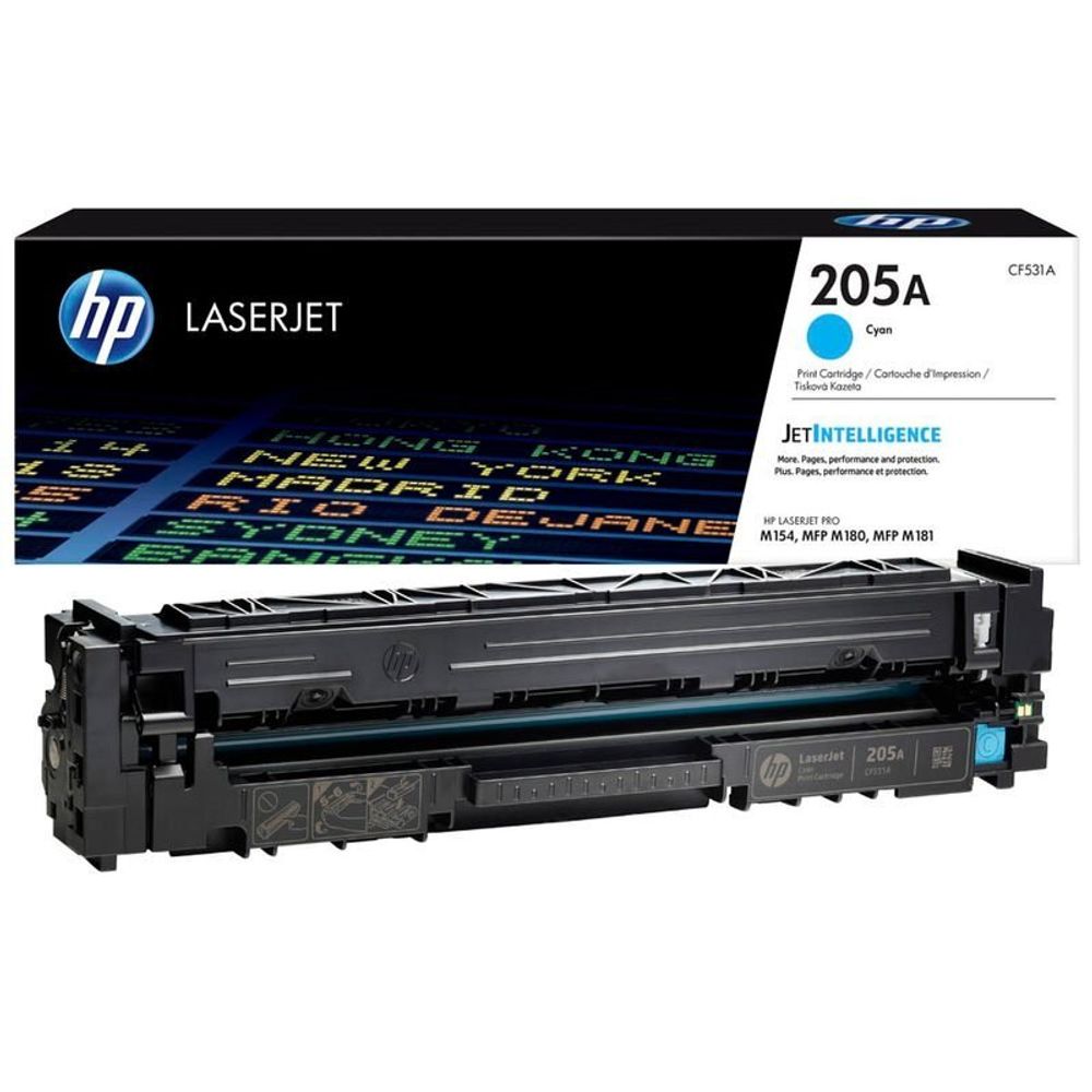 Картридж HP 205A (CF531A) для M154/M181 голубой (0.9K)