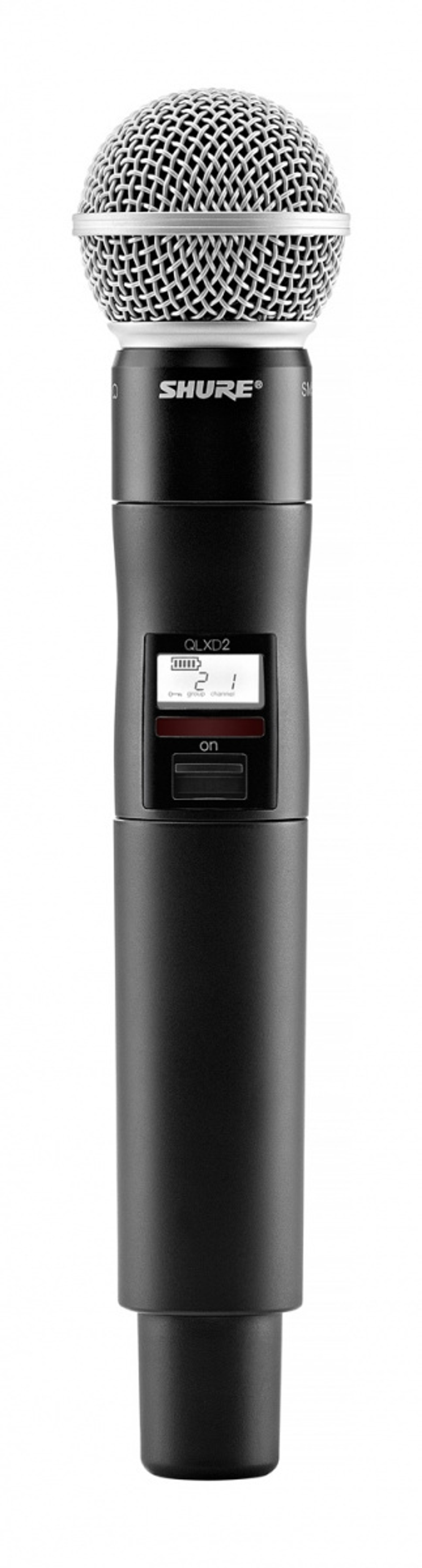SHURE QLXD2/SM58 G51 470-534 МГц ручной передатчик серии QLXD с капсюлем микрофона SM58