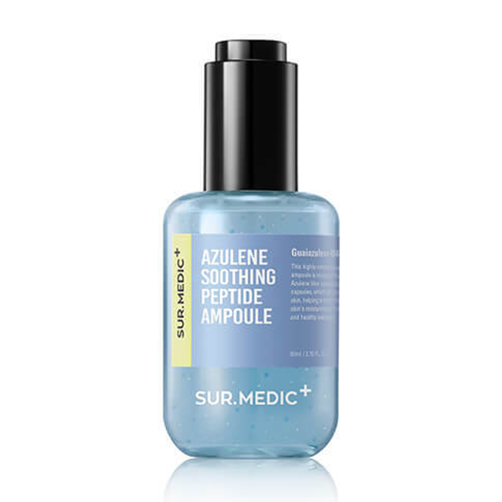Успокаивающая ампула с пептидами и азуленом SUR.MEDIC+ Azulene Soothing Peptide Ampoule, 80ml