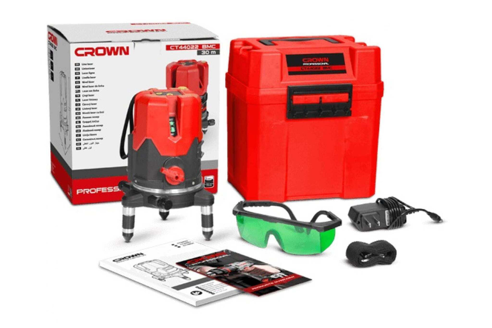 Нивелир лазерный CROWN CT44022 BMC