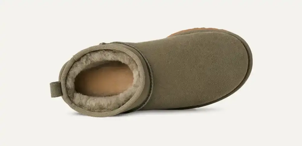 UGG Угги Classic Ultra Mini, зеленый