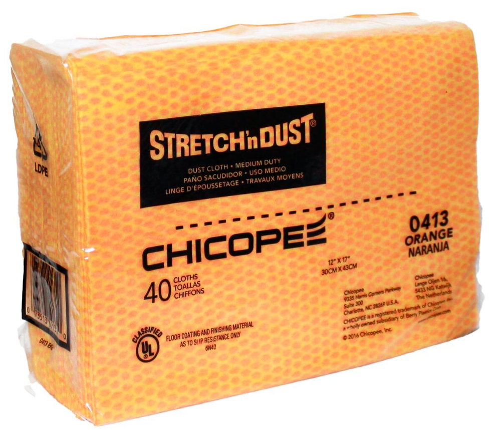 Салфетки для сбора и удаления тонера Stretch'n Dust Wipes (Katun/Chicopee) пак/40шт