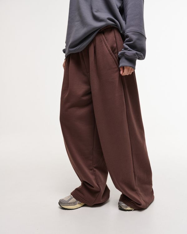 Брюки Baggy Trousers Logo French Roast - фото 14