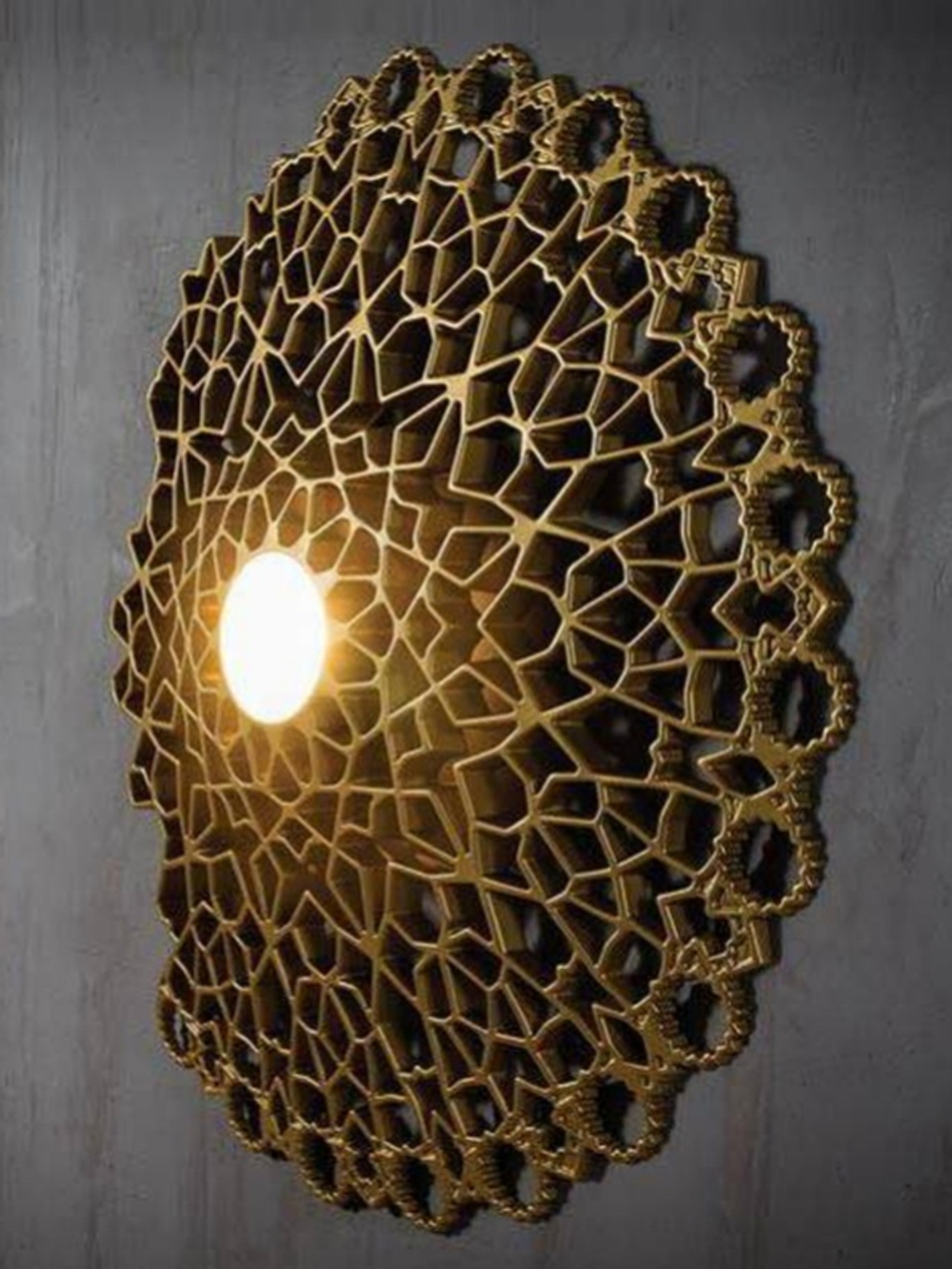 Wall design lamp  NOTREDAME AP130 1B INT by Karman (D 100 cm)