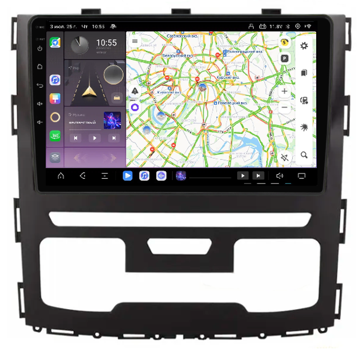Магнитола для Haval H9 2015-2021 - Kuberg QLed, Android 13, Быстрейшая, CarPlay, SIM-слот
