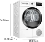 Сушильная машина Bosch WTH85V2KPL