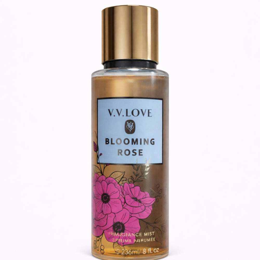 Парфюмированный спрей для тела V.V.Love Blooming Rose 250 мл
