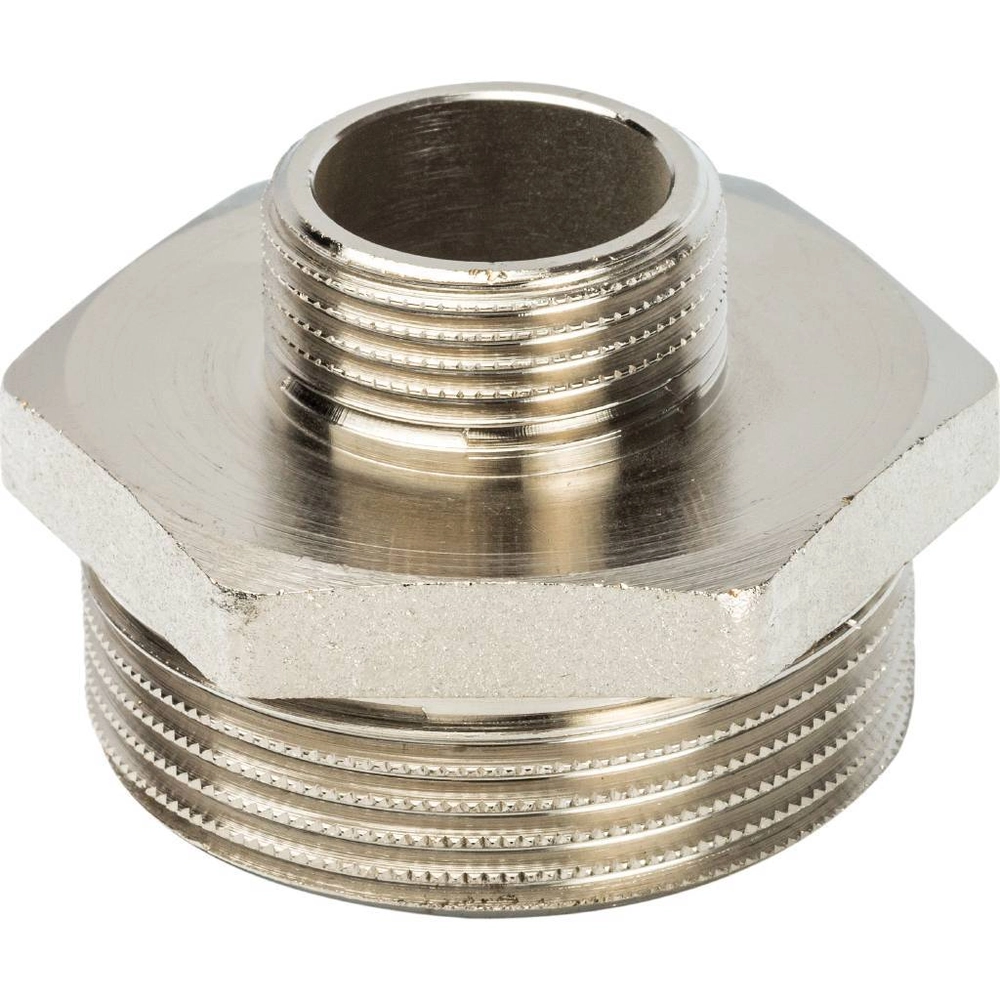 STOUT Ниппель НН переходной никелированный 1"1/2*3/4