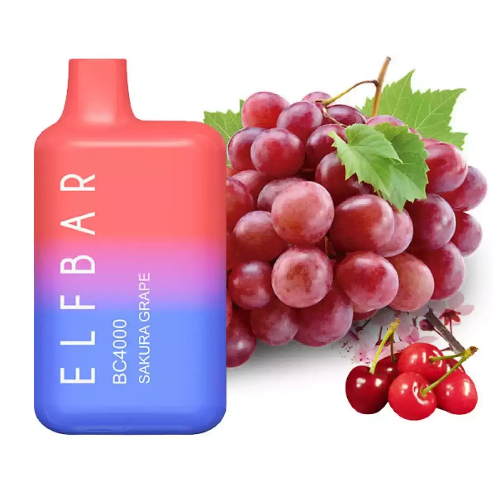 Elf Bar - Sakura Grape (4000, 5% nic)