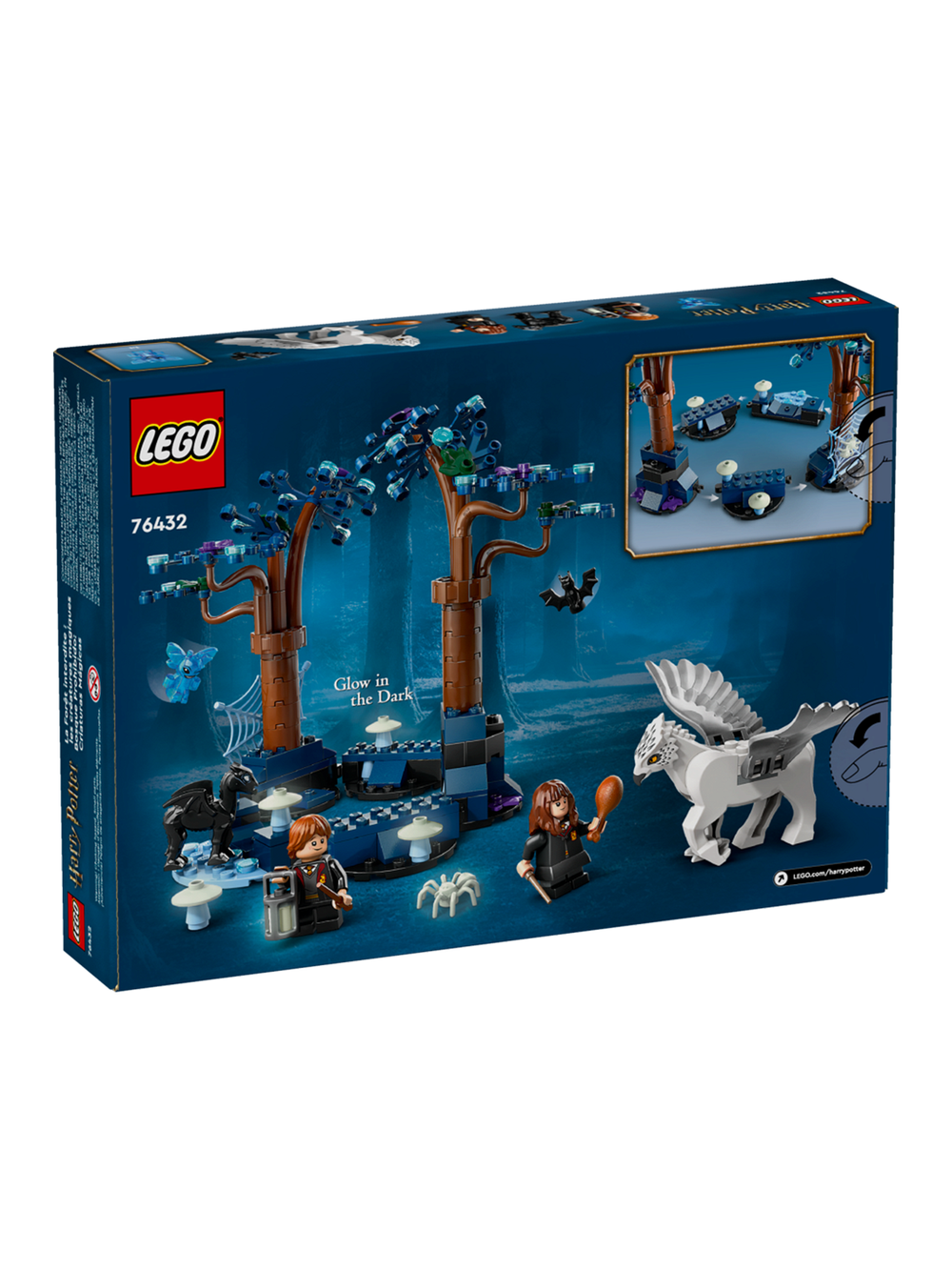 Конструктор Лего Гарри Поттер Запретный лес | LEGO Harry Potter Forbidden Forest 76432 - коллекционный, 172 детали (8+)