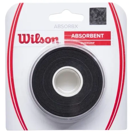 Теннисные намотки Wilson AbsorbX 3P - black