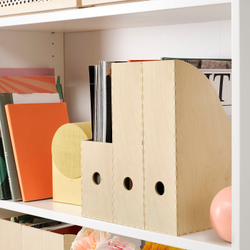 IKEA KNUFF  (ИКЕА КНУФФ)  -  Органайзер для документов, 2 шт. - берёзовая фанера