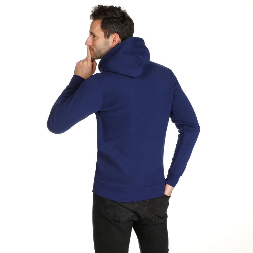Мужская кофта теннисная Quiet Please Retro Monkey Hoody Men - Dark Blue, Multicoloured