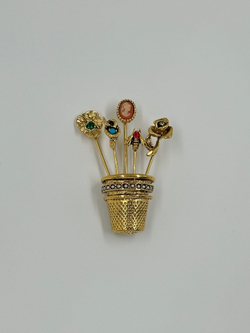 Брошь Goldette