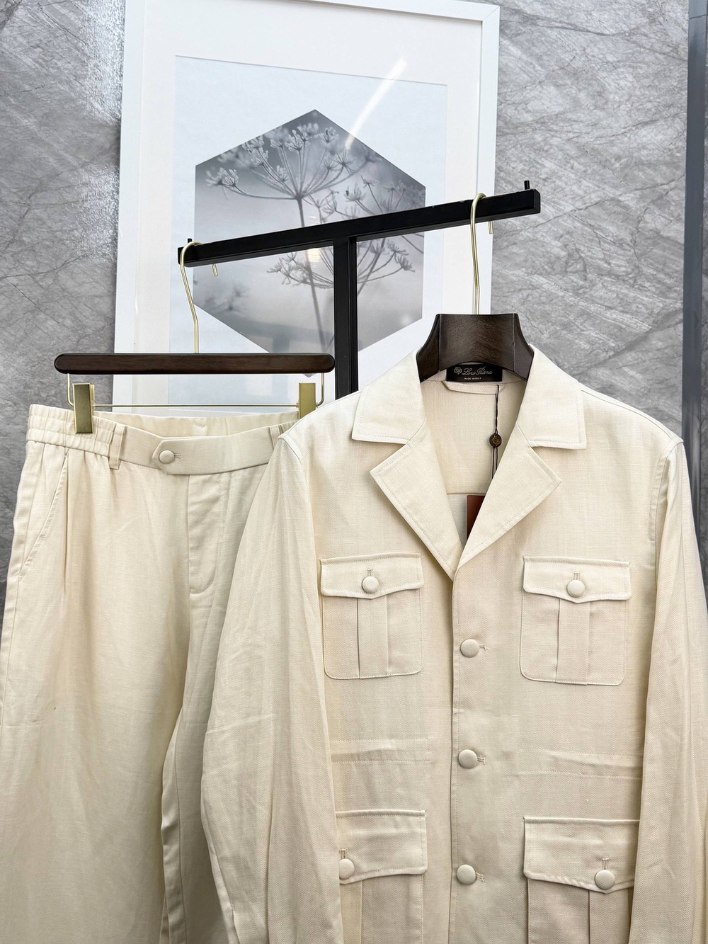 Льняной костюм Loro Piana